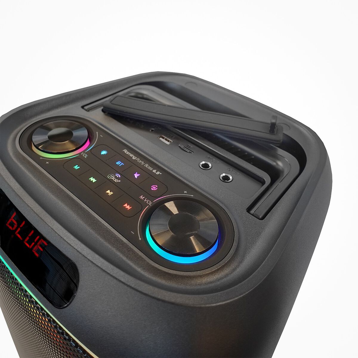 Parlante Portátil Bluetooth MLAB 9564 6,5" x 2 Negro