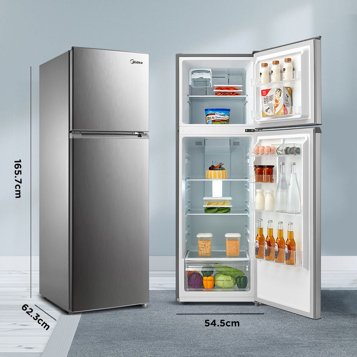 Refrigerador No Frost Midea MRFS-270 252lts