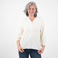 Blusa Manga 3/4 Mujer Portman Club Crudo, Rosado, Verde