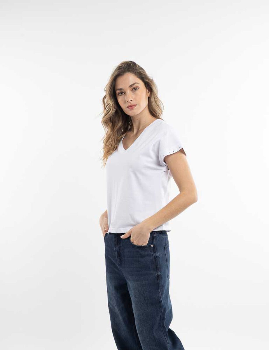 Polera Manga Corta Mujer Zibel