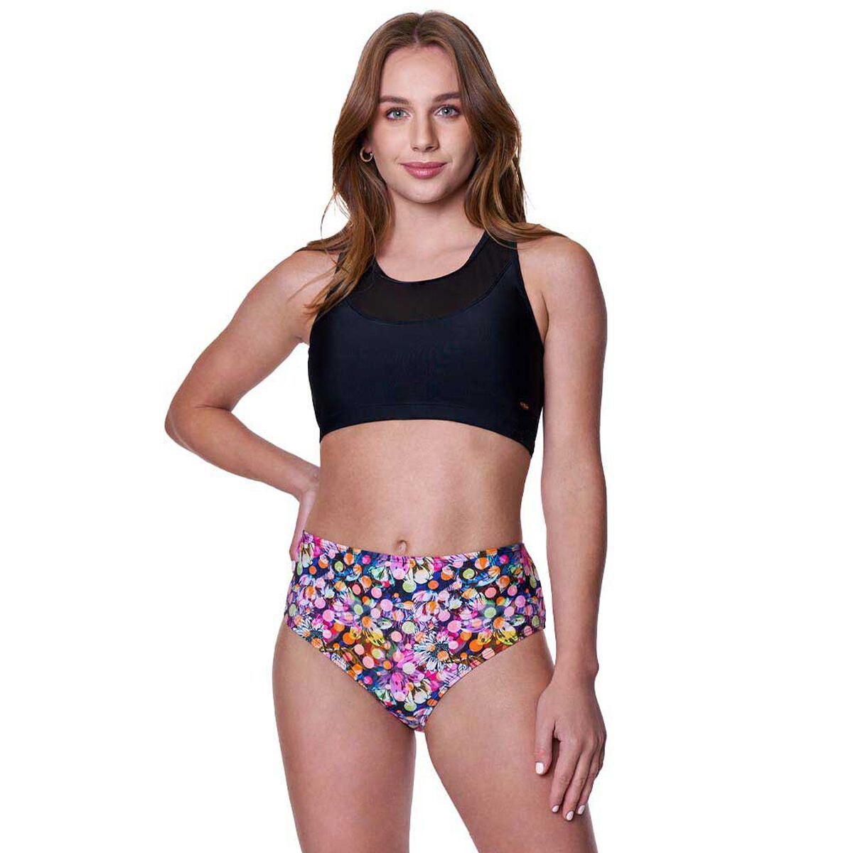Bikini Deportivo con Malla Mujer Baziani
