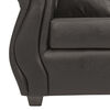 Juego de Living Innovamuebles Azucena Sofá 3 Cuerpos + Dos Sillones 1 Cuerpo Café Oscuro 