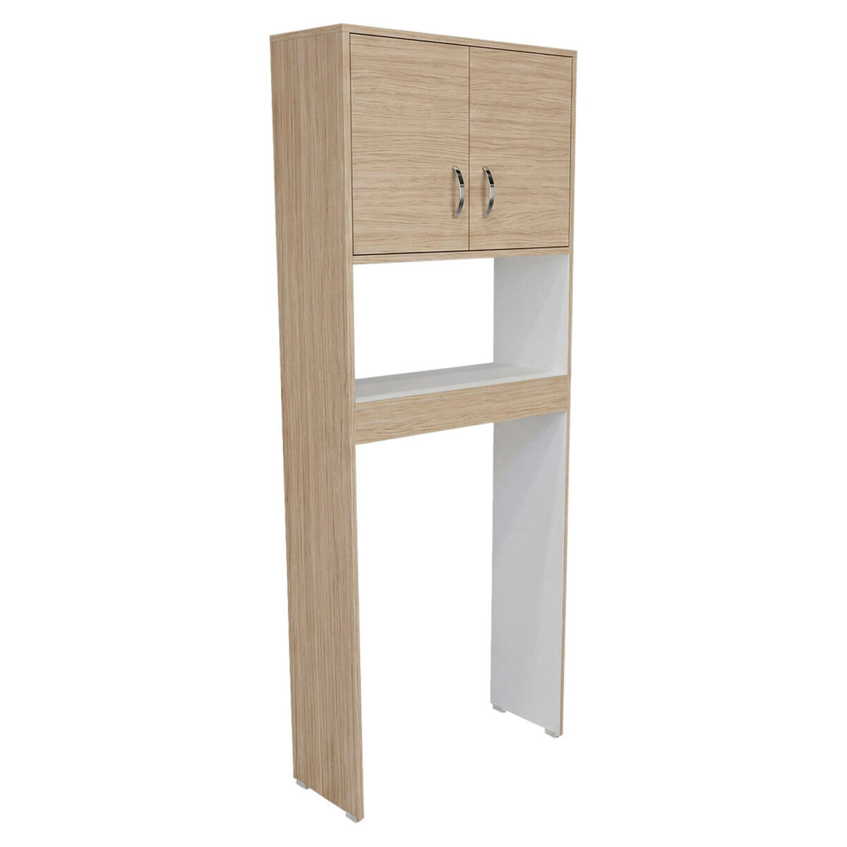 Estante de Ba&ntilde;o Tuhome Siena 2 Puertas Cartagena Blanco