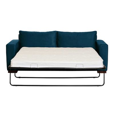 Imagen 2 del producto Sofá Cama Latam Home Livorno 3 Cuerpos Azul Petróleo