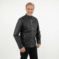 Chaqueta Ecocuero Hombre Portman Club Negro