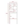 Mueble Ahorrador de Espacio TuHome Bath 20