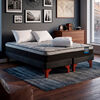 Cama Europea Flex 2 Plazas Dream Pro Box B/D + 2 Almohada + Cubrecolchon