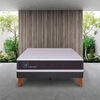 Cama Europea CIC 1,5 Plazas New Ortopedic + Almohada Viscoel&aacute;stica