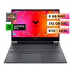 Notebook HP Victus 15-FB1007LA AMD Ryzen 5 8GB 512GB SSD 15,6" NVIDIA RTX 2050