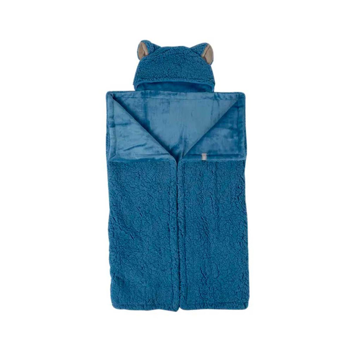 Set de Cuna Frazada Poncho Sherpa Niño Infanti