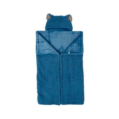 Set de Cuna Frazada Poncho Sherpa Niño Infanti