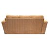 Juego de Living Kea Nize Sofá 3 Cuerpos + Dos Pouf Tela Beige