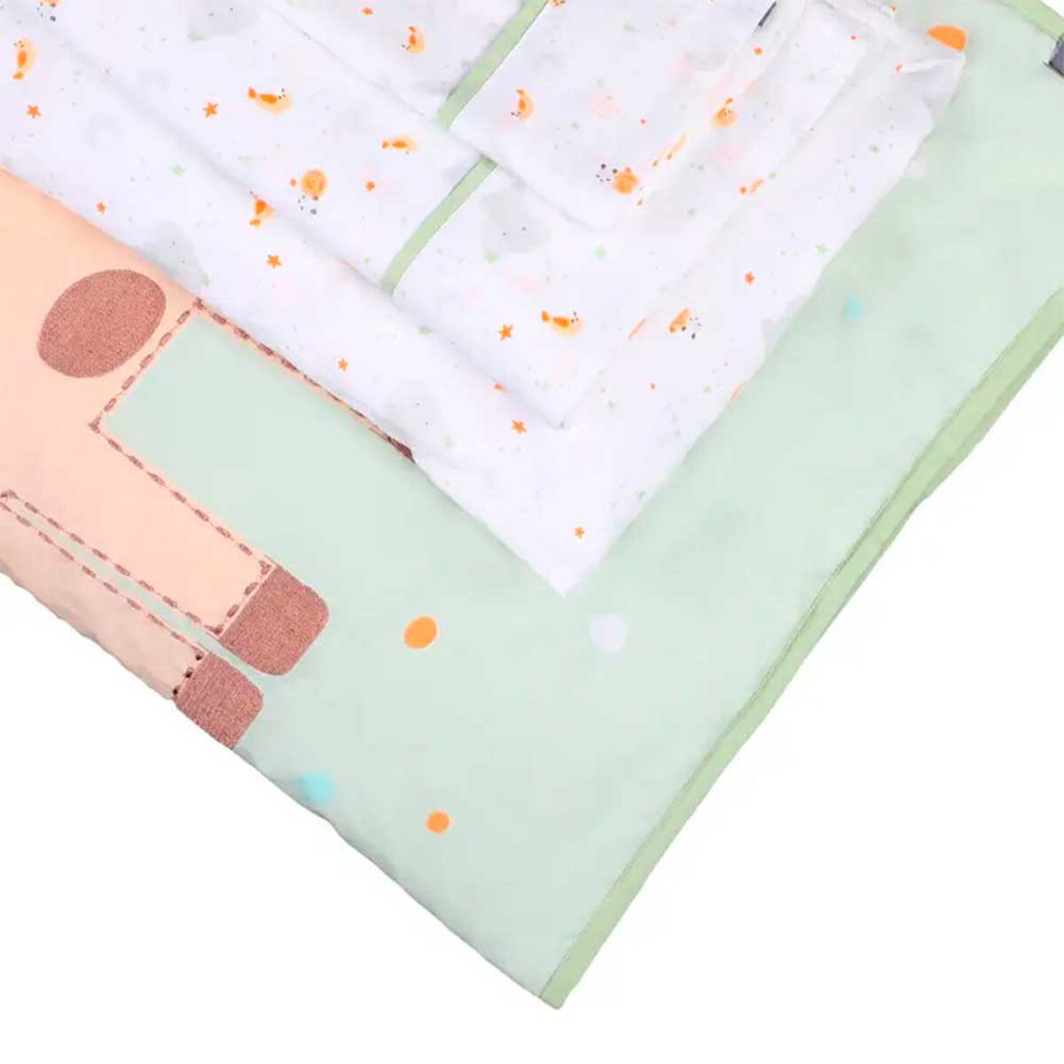 Set de Cuna Playard Sábanas Jirafa Infanti