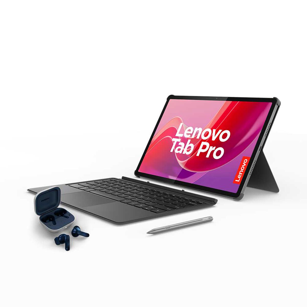 Tablet Lenovo Tab Pro Octa-Core 8GB 256GB 12,7" Luna Grey + Pen + Moto Buds
