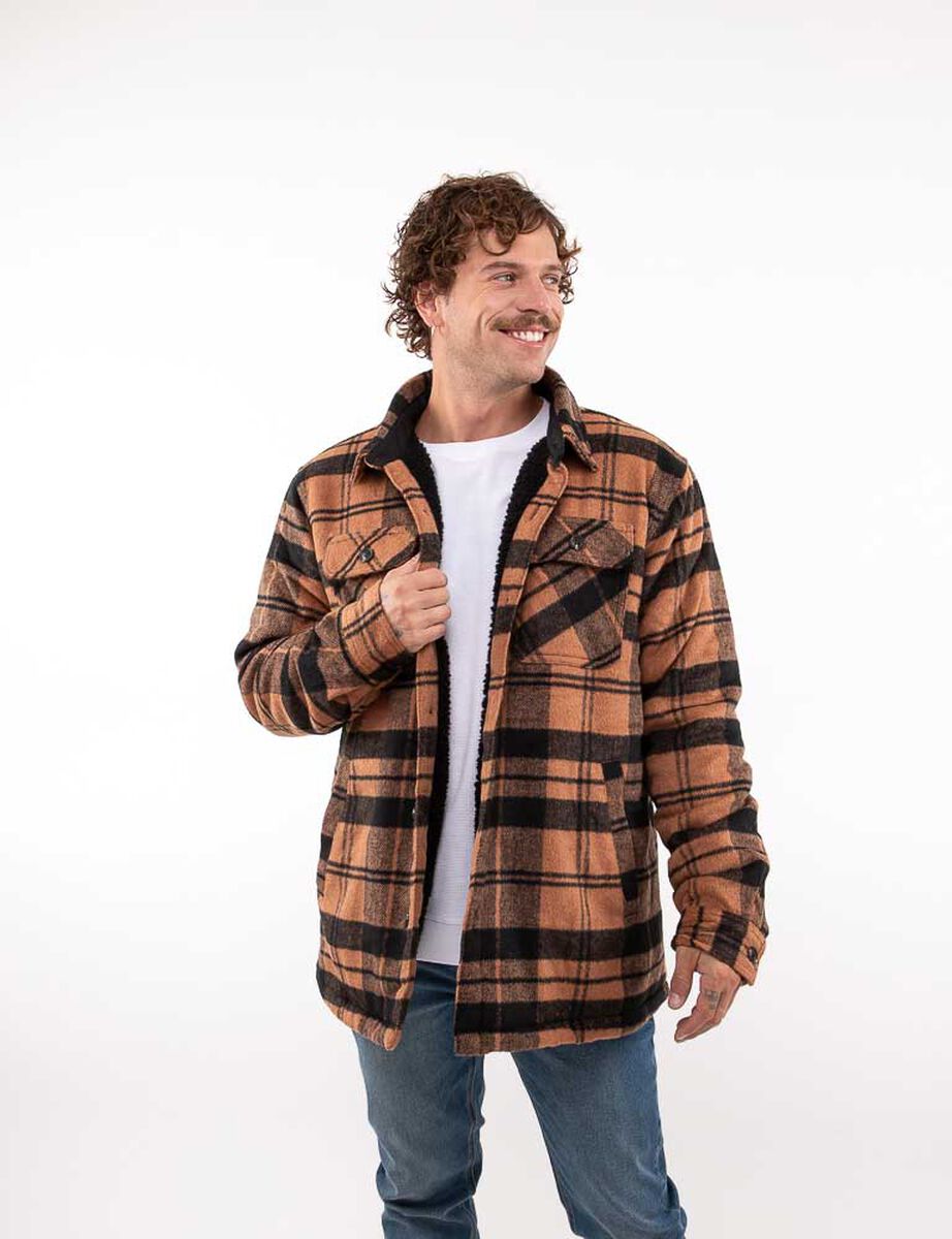 Chaqueta Tartán Hombre Zibel
