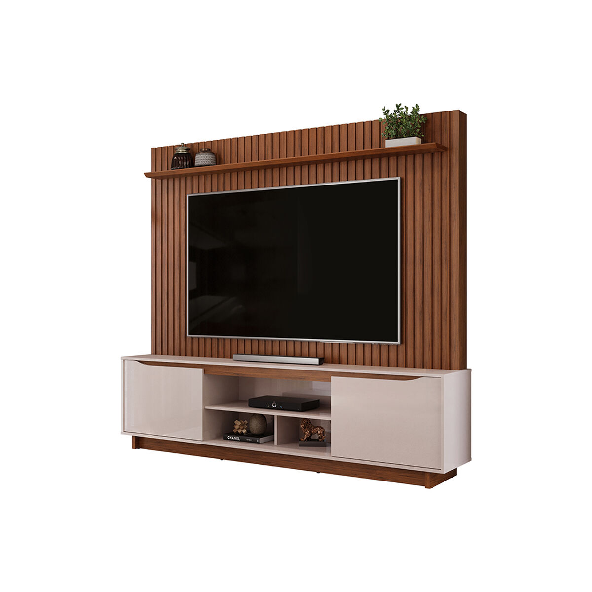 Home TV Vekkahome Enzo 70" Pulgadas Café