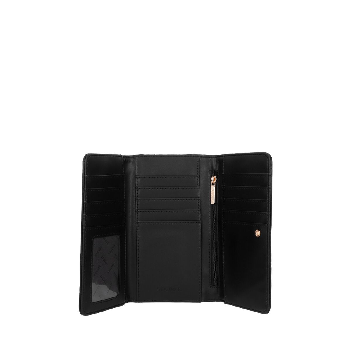 Billetera Secret Catania ST6 L Negro