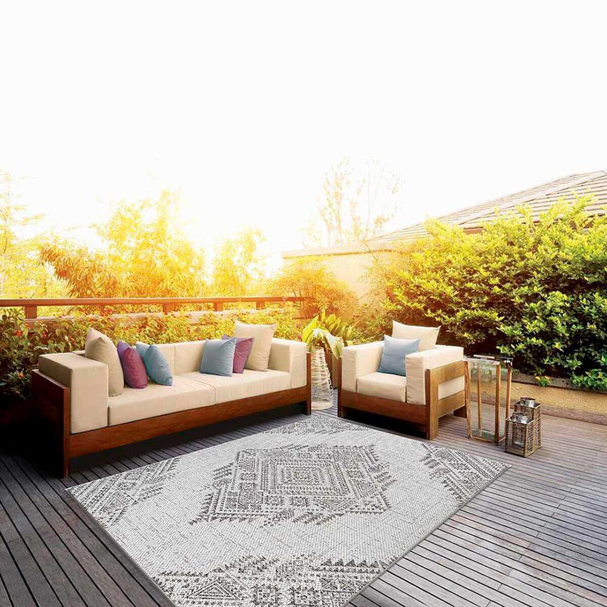 Alfombra Idetex Urban Blanco 160 x 230 cm