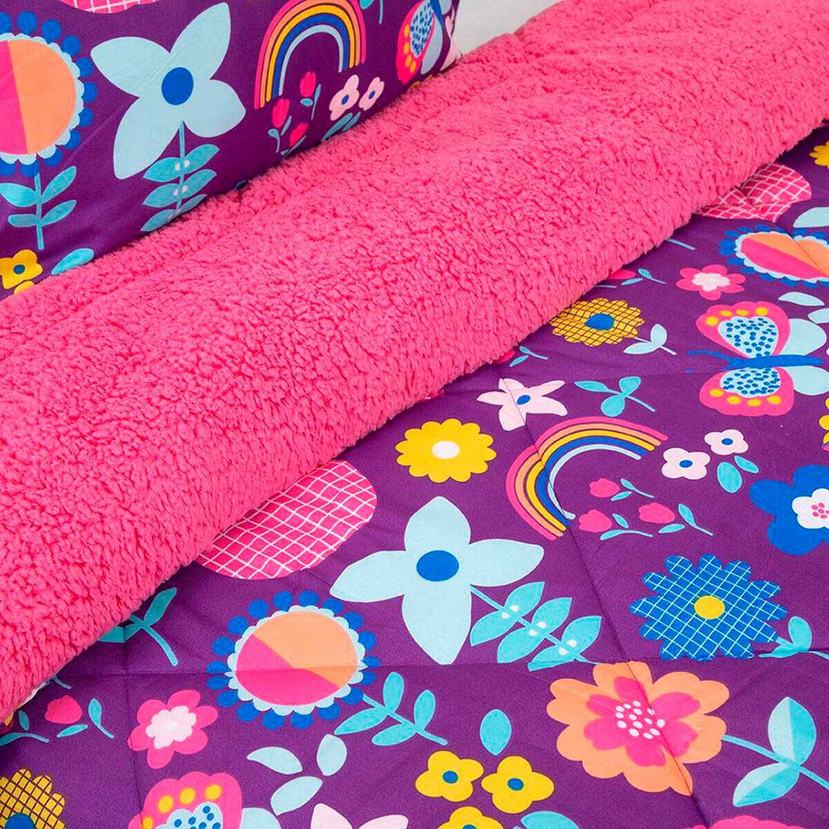 Plum&oacute;n Doral 1,5 Plazas Kids Flores