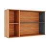 Mueble A&eacute;reo Cocina Roca Casta&ntilde;a 120 cm 2 Puertas Canela-Ceniza