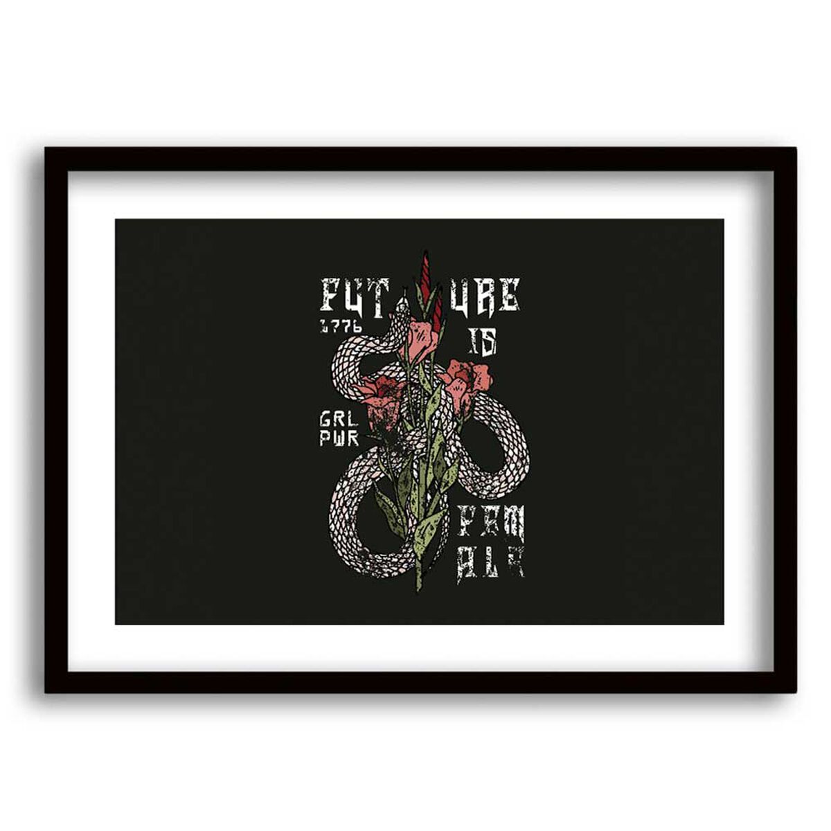Cuadro Decorativo Retela Put Snake 70 x 50 cm