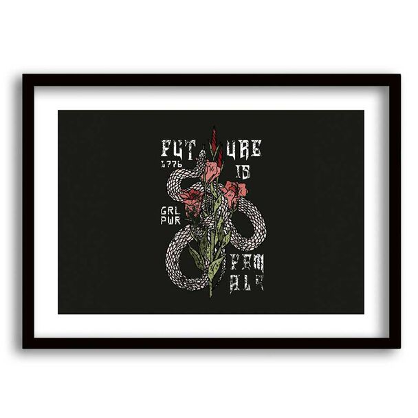 Cuadro Decorativo Retela Put Snake 70 x 50 cm
