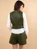 Blazer Gillete Ecocuero Mujer Zibel