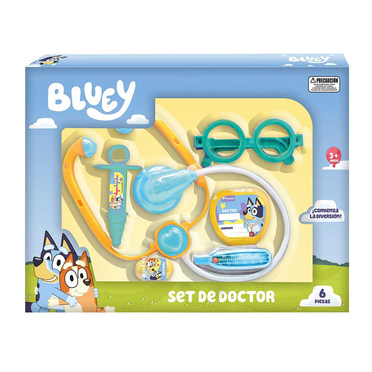 Set Doctor 6 Piezas Bluey