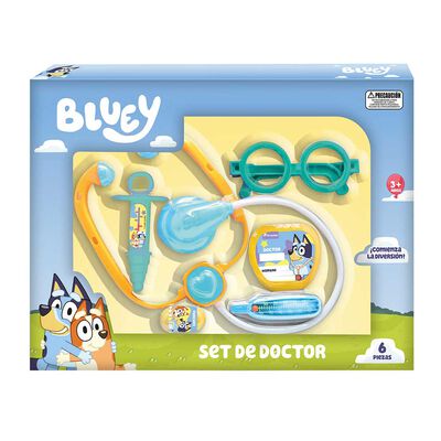 Set Doctor 6 Piezas Bluey