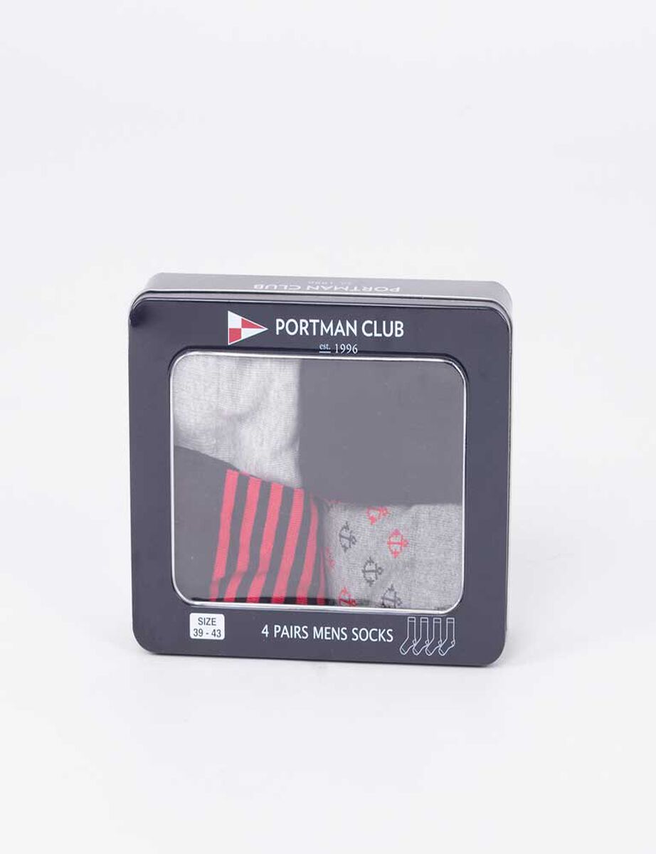 Pack 4 Calcetines Hombre Portman Club