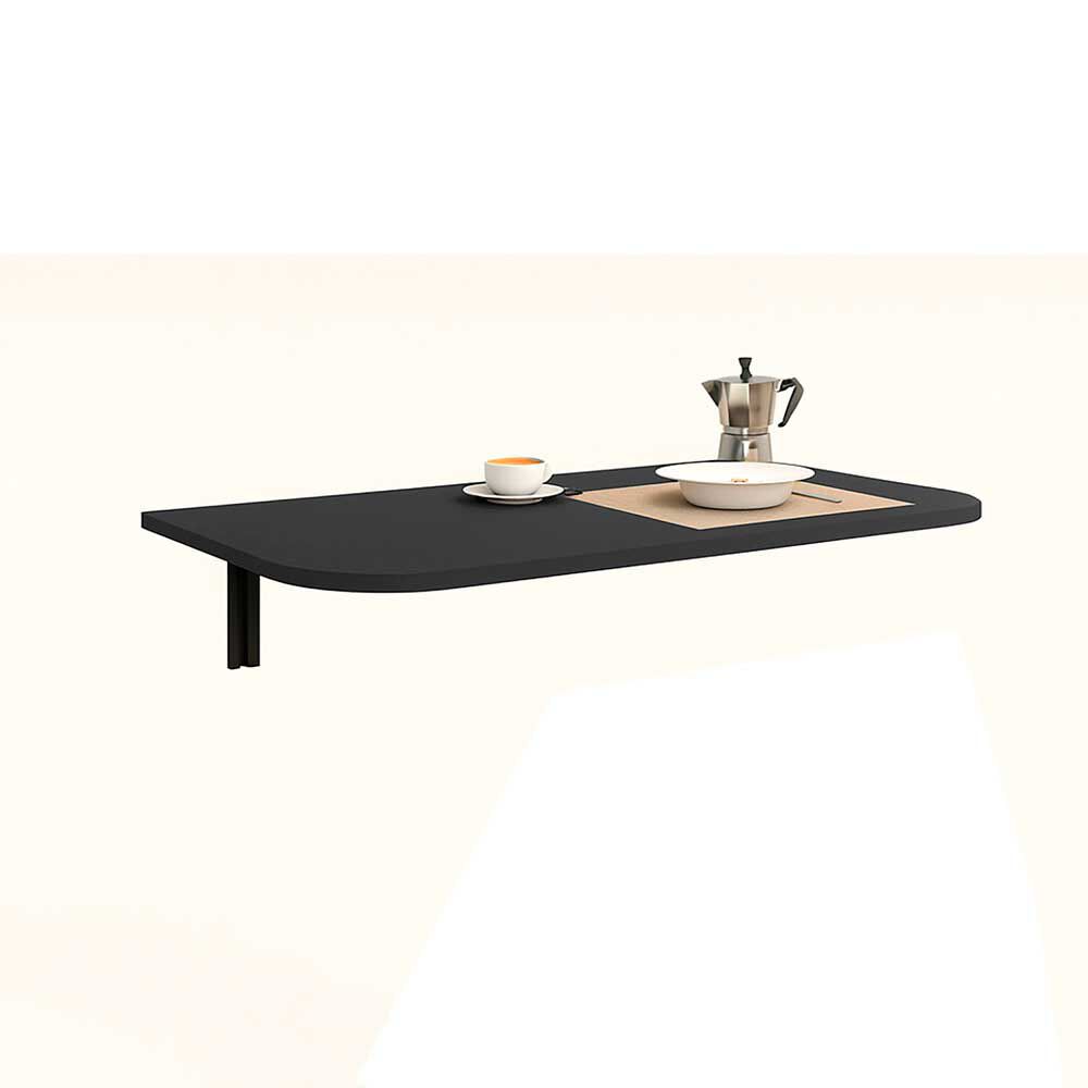 Escritorio Plegable de Pared Vekkahome Negro
