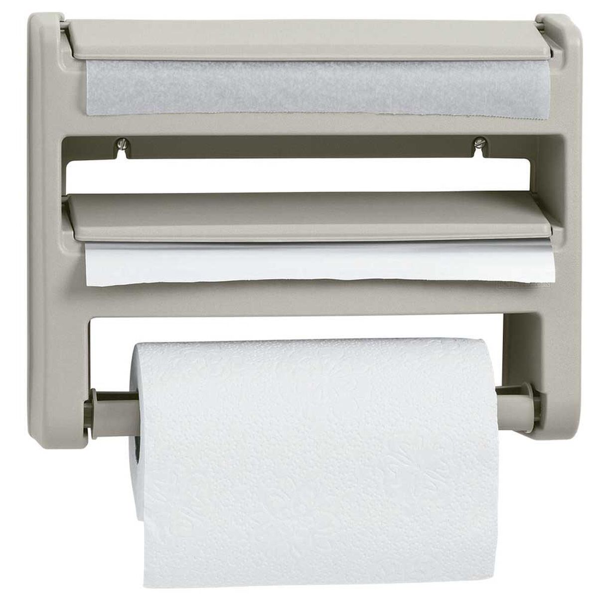 Portarrollos Rimax Triple Taupe