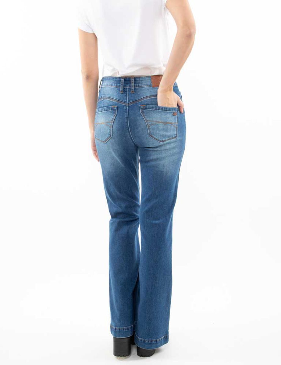 Jeans Flare Mujer Fiorucci
