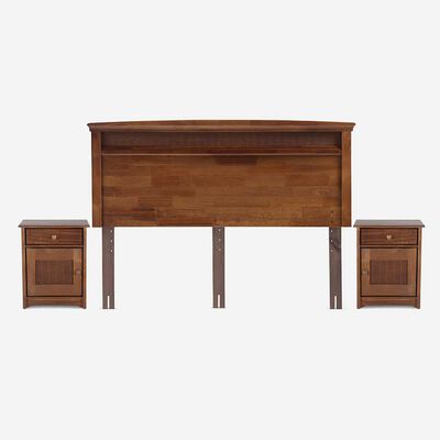 Imagen 2 del producto Cama Europea Rosen Base Dividida King Indie + Respaldo + 2 Veladores Veneto