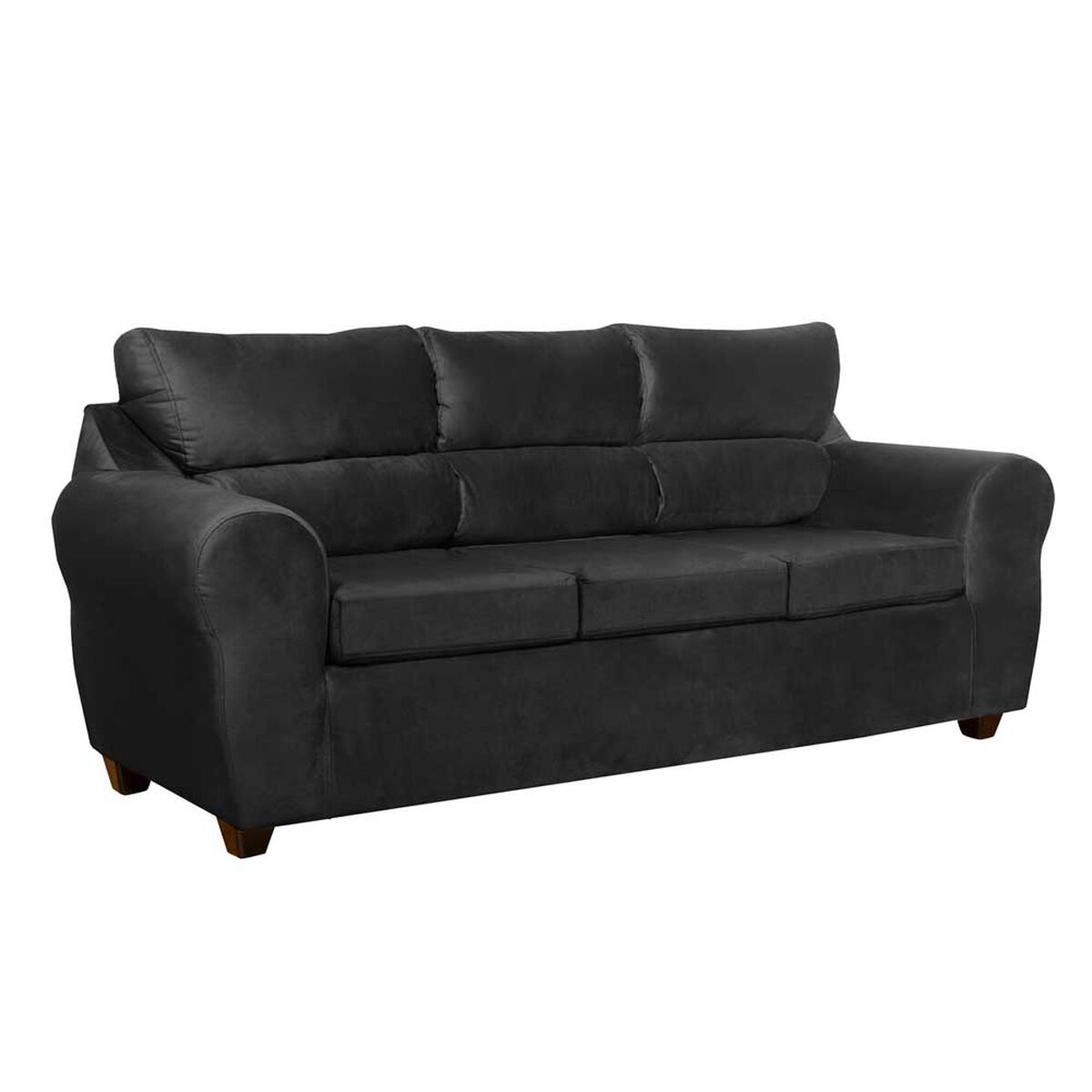 Juego de Living Mexx Muebles Dubai 5 Cuerpos Negro