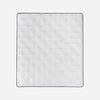 Cama Europea Rosen 2 Plazas New Style 6 + Respaldo + 2 Veladores Grafito