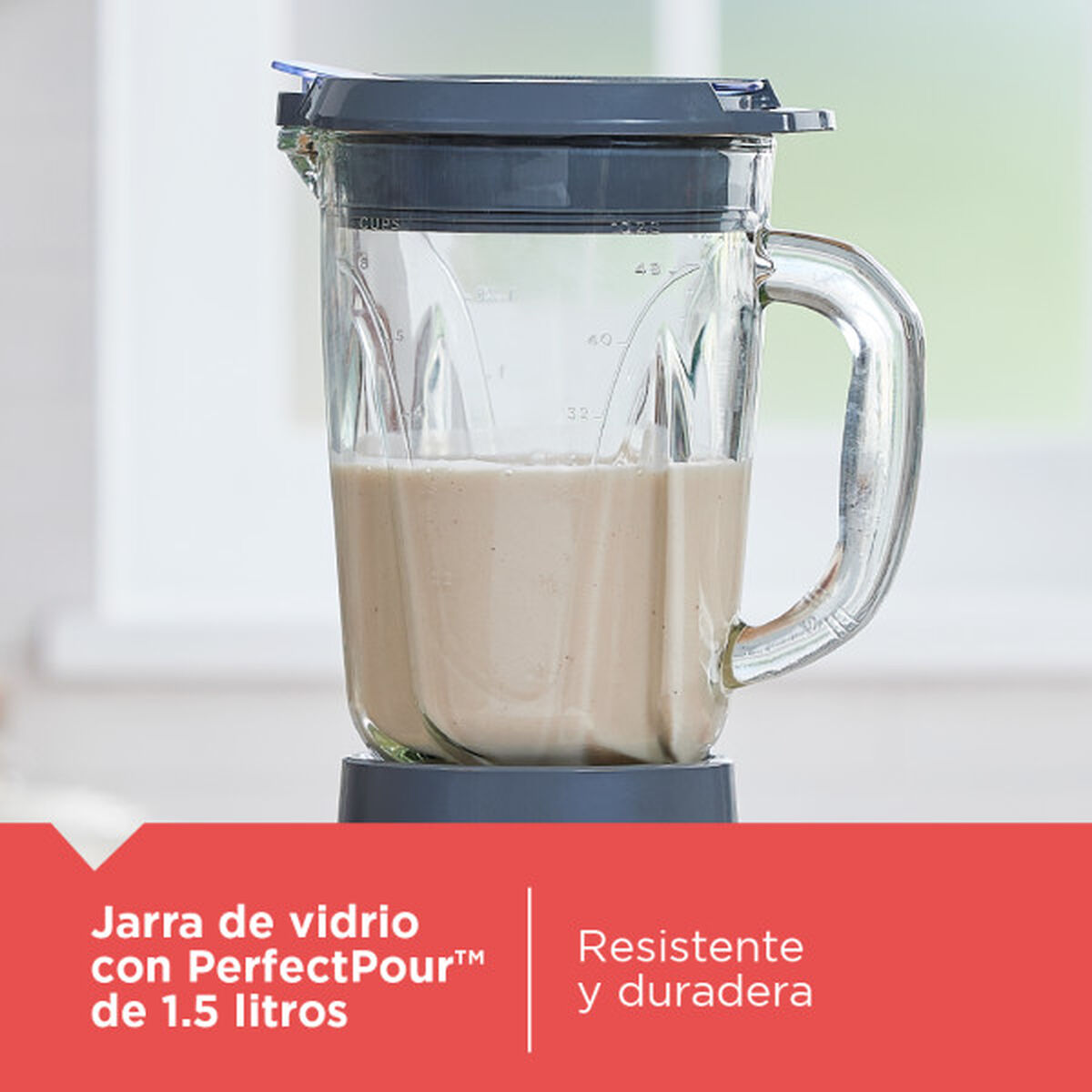 Licuadora  Black Decker Bl1516-3Mdcl 1,5 lts