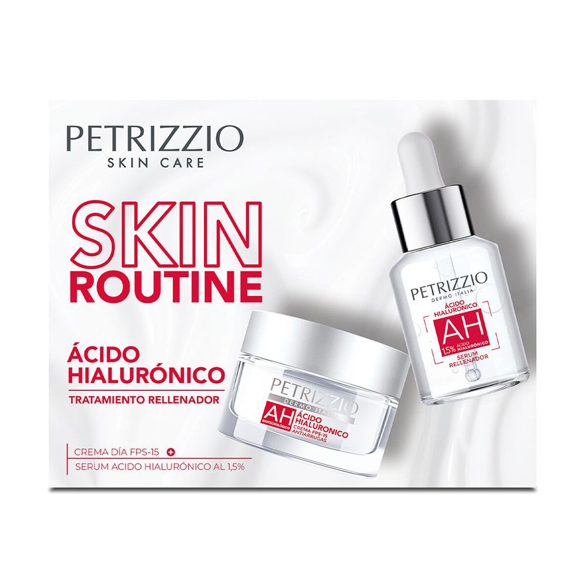 Set Skin Routine Ácido Hialurónico Crema + Sérum