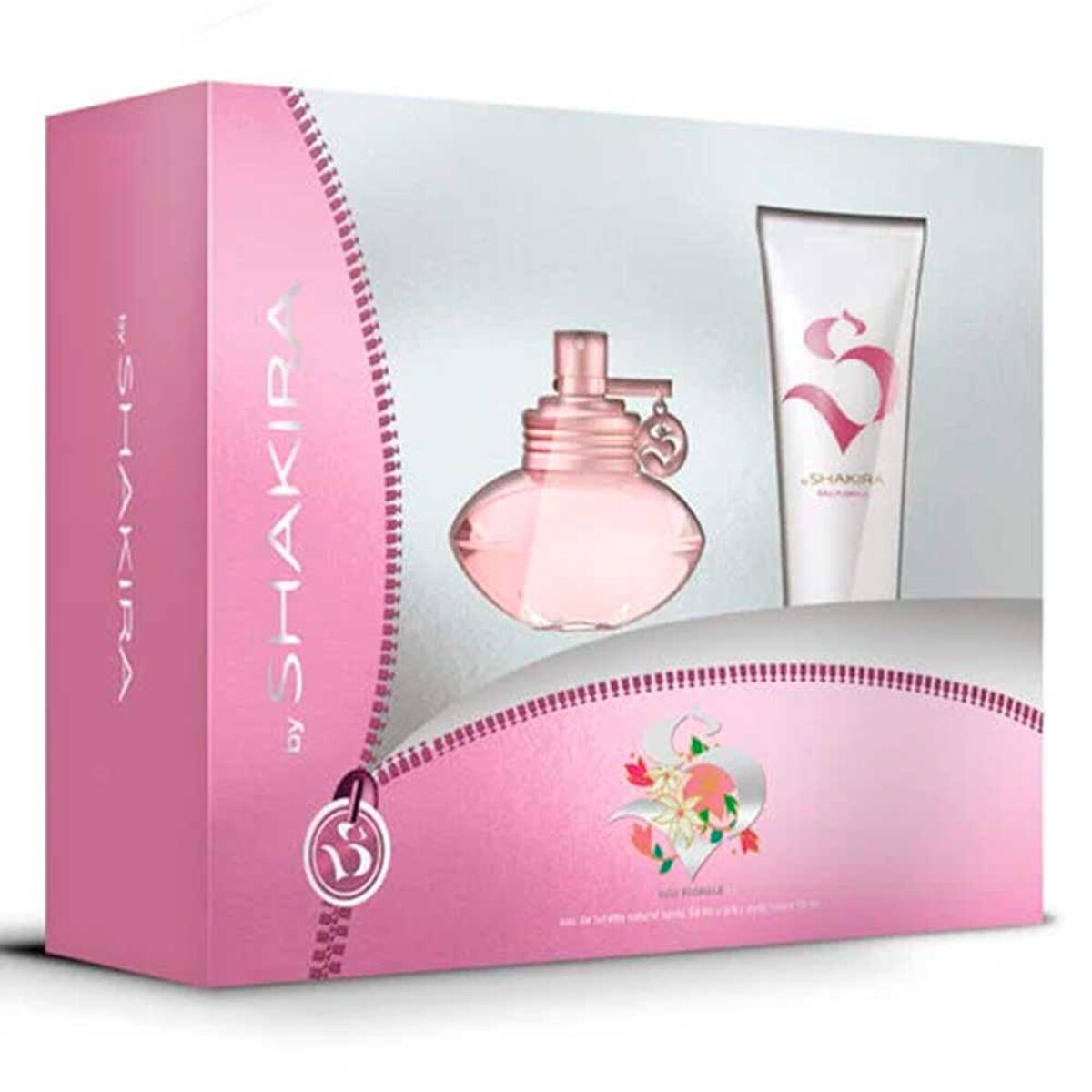 Set Perfume Shakira Floral S Mujer EDT 50ML + Body Lotion 75ML