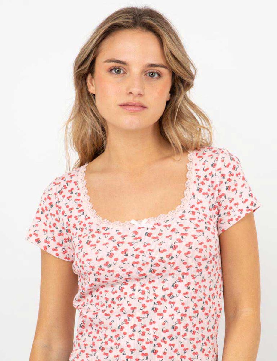 Polera Manga Corta Mujer Icono