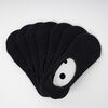 Pack 7 Calcetines Invisible Negro Icono