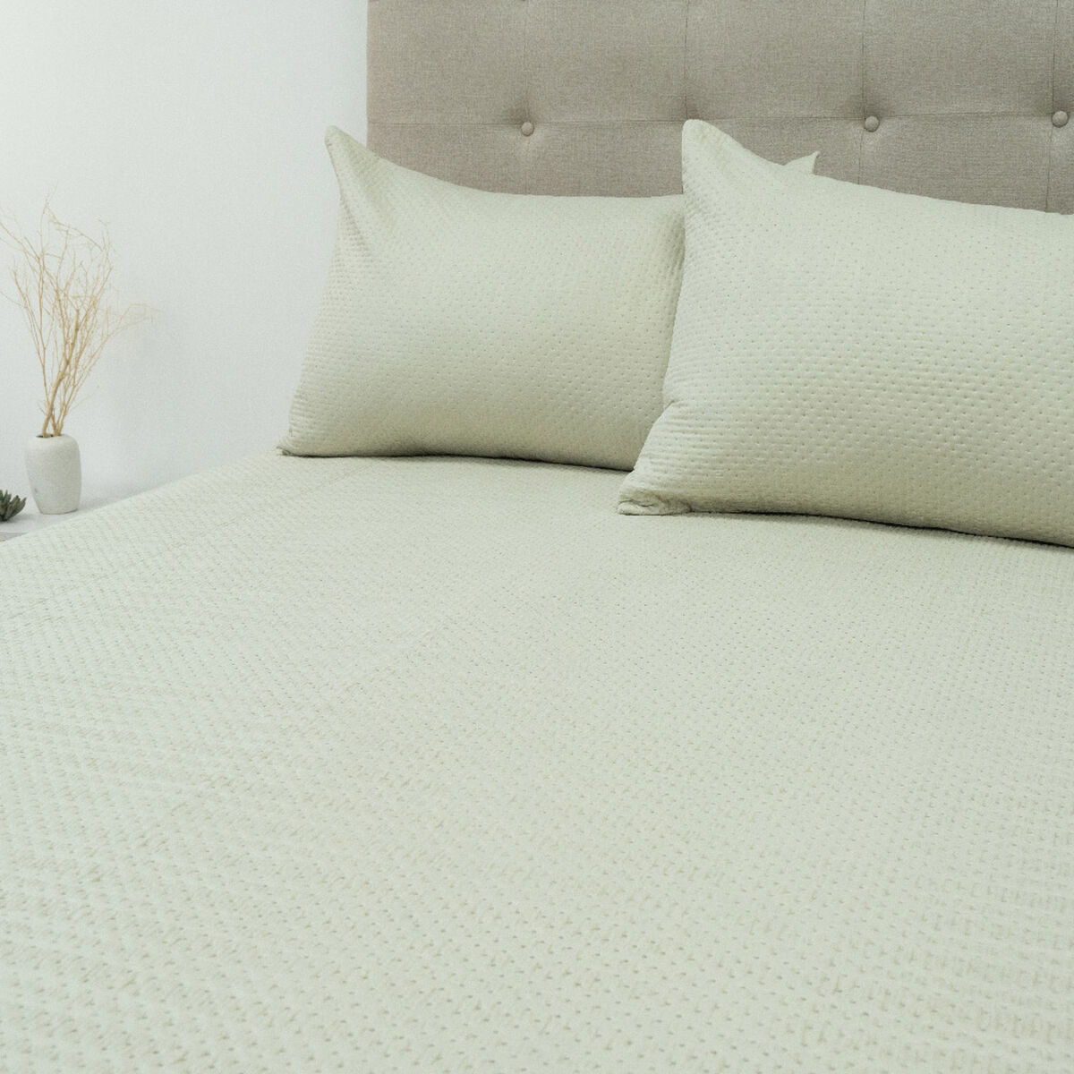 Quilt Doral Boston Lumina King Beige