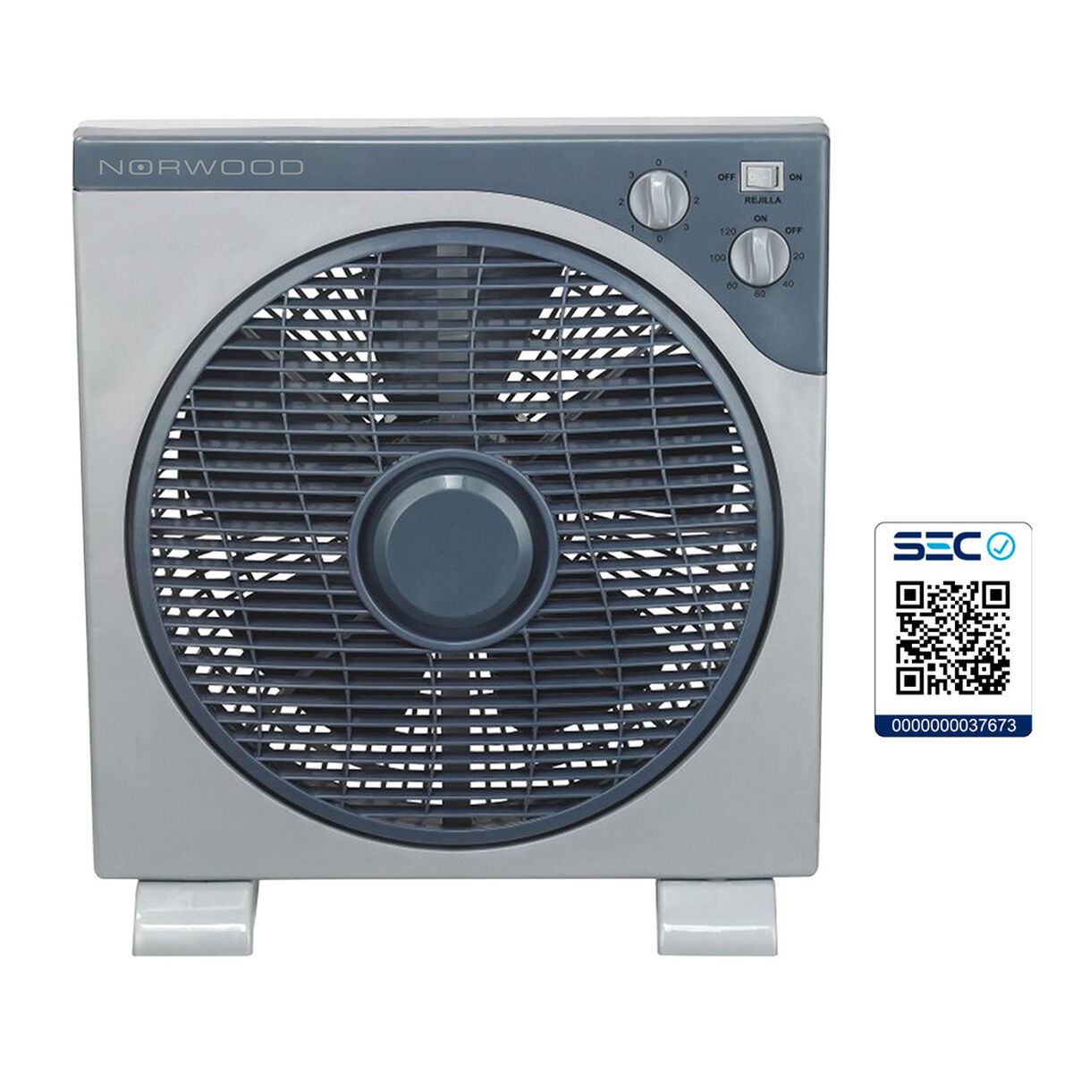 Ventilador Box Norwood NVB-1210 12"