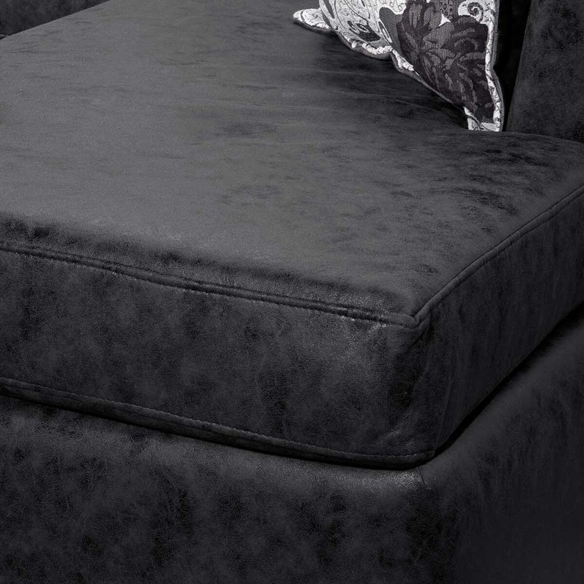 Seccional Black Factory Isabella 3 Cuerpos Negro