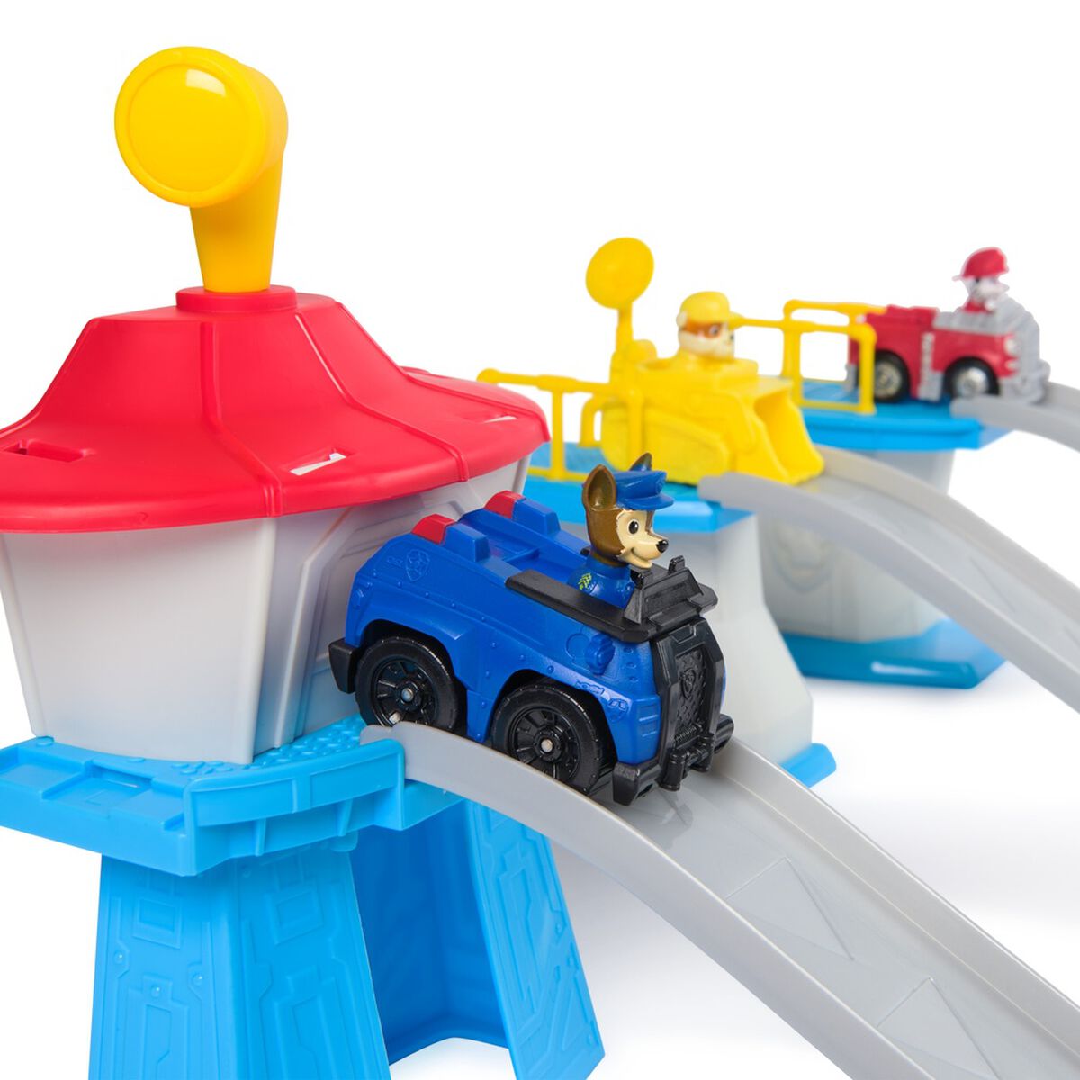Mini Torre con 3 Autos Paw Patrol