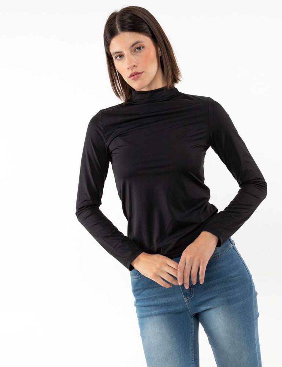 Polera Manga Larga Mujer Fiorucci