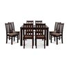 Juego de Comedor CIC Ñuble Chocolate 8 Sillas