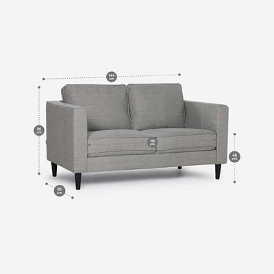 Imagen 2 del producto Sofá Rosen Narva 2 Cuerpos Gris