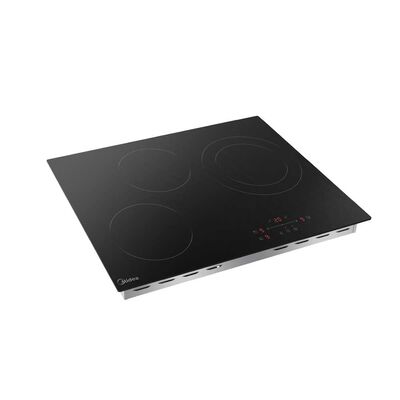 Encimera El&eacute;ctrica Midea MC-6T46D1R297 3 Quemadores Negra