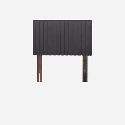 Imagen 2 del producto Cama Europea Rosen 1 Plaza New Style 4 + Respaldo Grafito